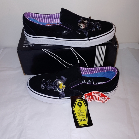 Vans Shoes - Nightmare before christmas slip on vans